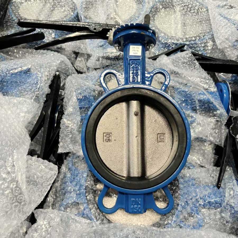 Wafer butterfly valves ready for dispatch